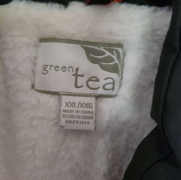 Womens green tea vest - Picture 2 of 7